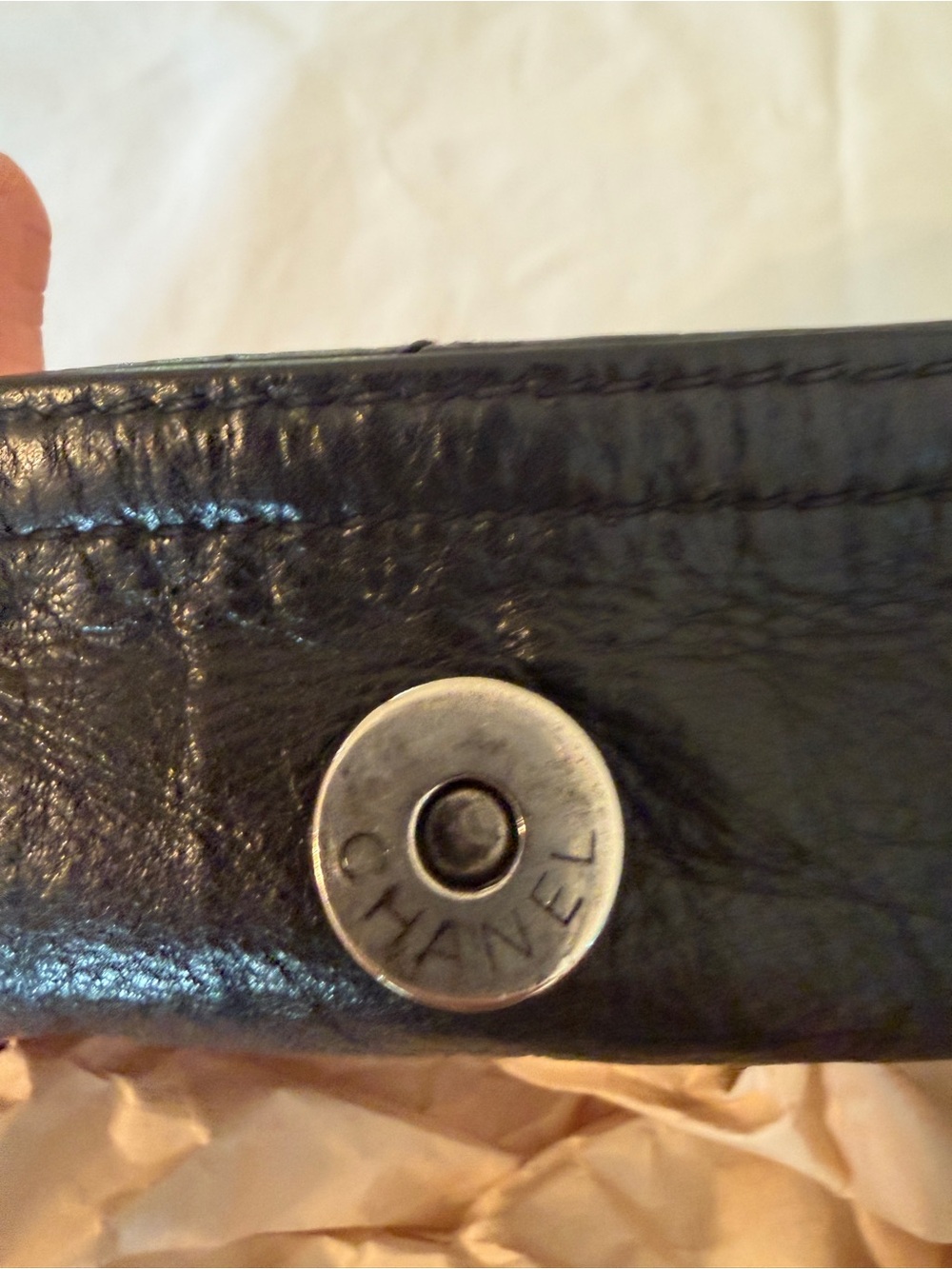 Chanel Cambon Ligne Large Black Quilted Lambskin Tote Shoulder Bag - Picture 4 of 16